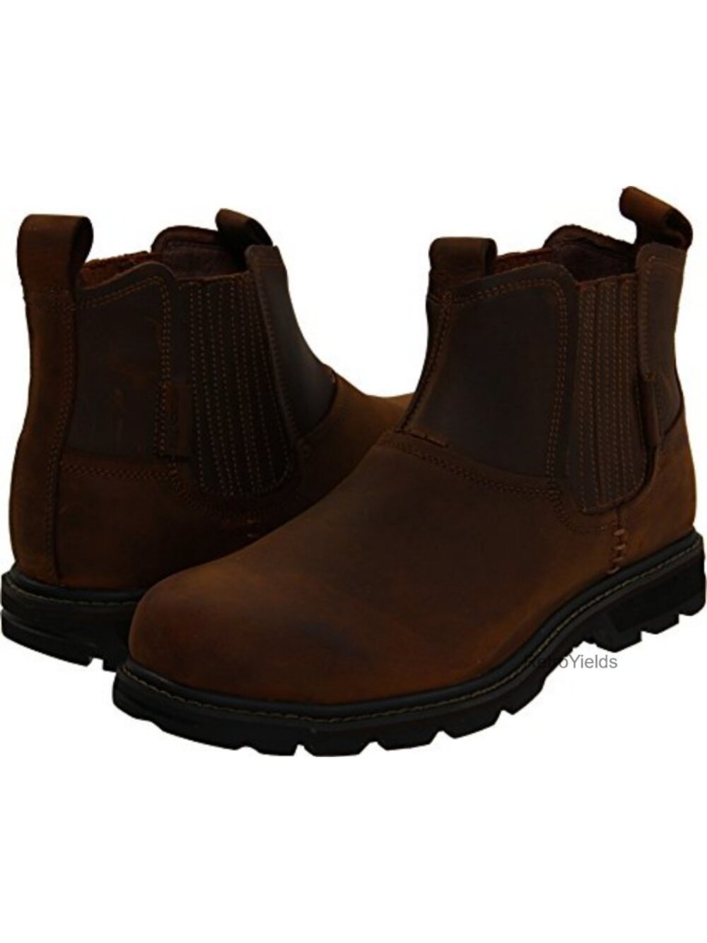 Chelsea Ankle Boot Leather Slip-On Cushioned Casual Dress Boot
